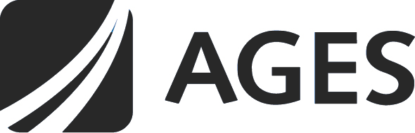 Logo van systeemaanbieder AGES